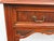 Chippendale Early 1920s Tall China Cabinet Cupboard With Brass Accent 6453 For Sale - Image 9 of 18