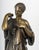 Early 20th-century patinated bronze sculpture of Diana on a wooden base. Early 20th century bronze sculpture, in the taste...