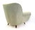 Mid-Century Modern Vintage Light Green Armchairs with Wooden Structure, Italy, 1950s, Set of 2 For Sale - Image 3 of 9