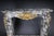20th Century French Marble Fireplace with Gilded Bronze For Sale - Image 5 of 18