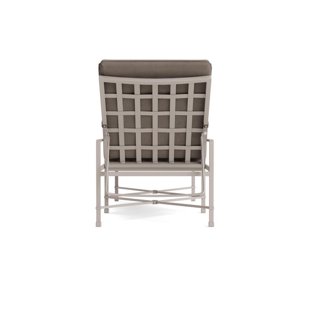 Brown Jordan Brown Jordan Venetian Adjustable Chaise Lounge, Dove frame with Fusion Taupe fabric For Sale - Image 4 of 11