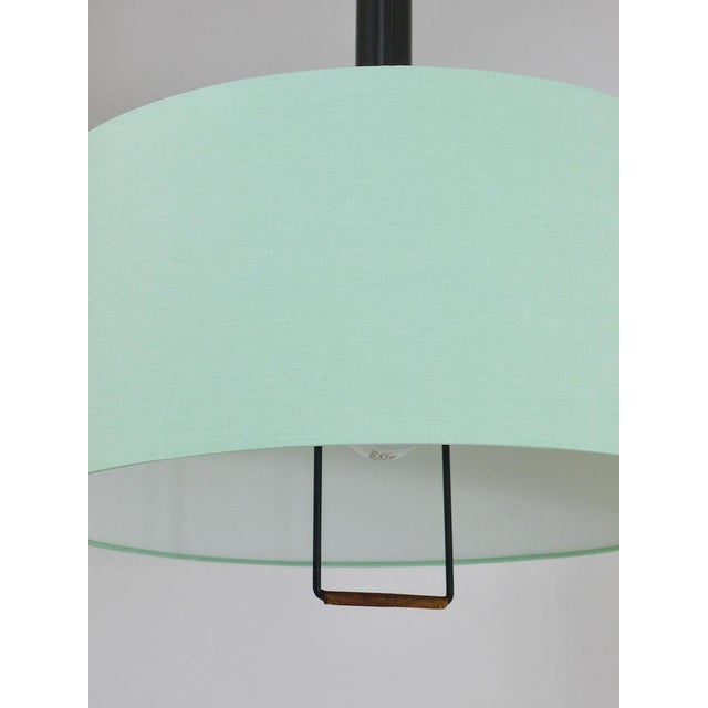 Metal Mid-Century Austrian Height-Adjustable Pendant Lamp by J. T. Kalmar for Kalmar, 1950s For Sale - Image 7 of 17