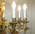 Metal Antique French Rococo Gold Gilt Brass Eight-Branch Cherub Chandelier, 1900s For Sale - Image 7 of 18