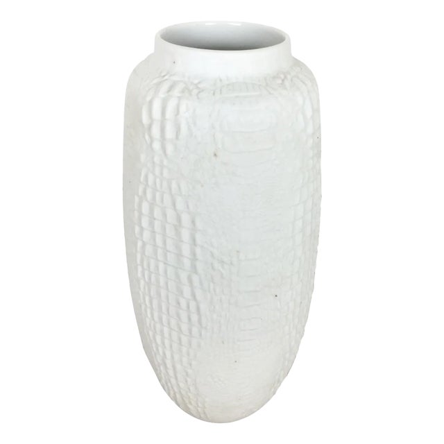 German Op Art Porcelain Vase from Ak Kaiser, 1970s For Sale