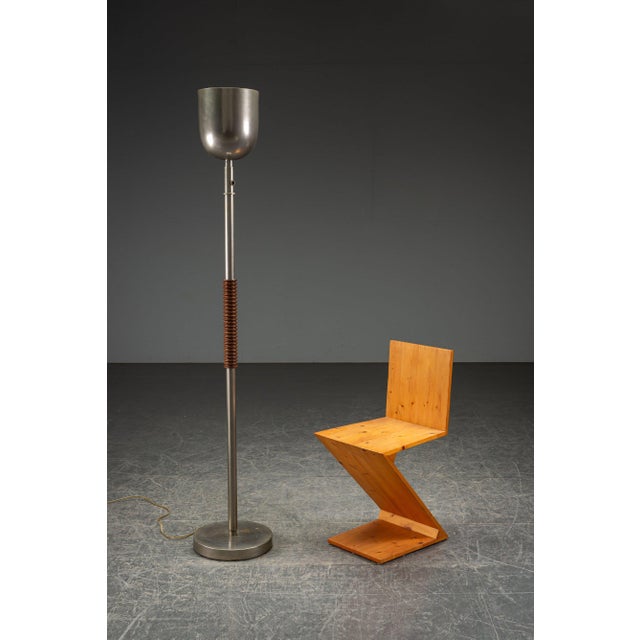 Art Deco Standing Lamp attribued to Gio Ponti, 1930s For Sale - Image 6 of 12