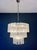 Large Three-Tier Murano Glass Tube Pendant Light from Venini, 1990s For Sale - Image 11 of 16