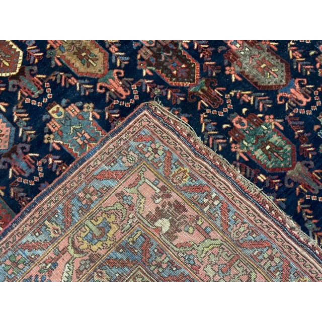 Antique Persian Bidjar Rug 4'10" X 7’0" For Sale In New York - Image 6 of 8