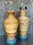 Wood Vintage Costal Coiled Pencil Reed Lamps - A Pair For Sale - Image 7 of 11
