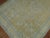 Early 20th Century Champagne Mustard Soft Blue Chinese Rug - 5'3" x 8'1" For Sale - Image 11 of 18