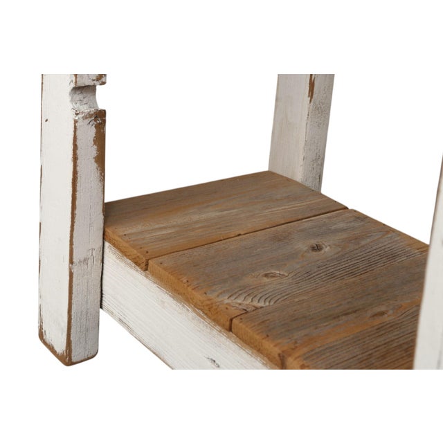 Custom Farmhouse Side Tables, a Pair For Sale - Image 9 of 9