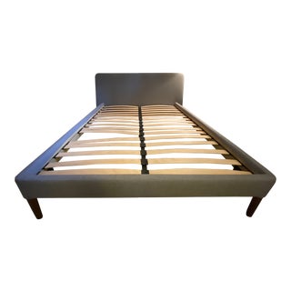 Design Within Reach Queen Ducale Wool Parallel Bedframe For Sale