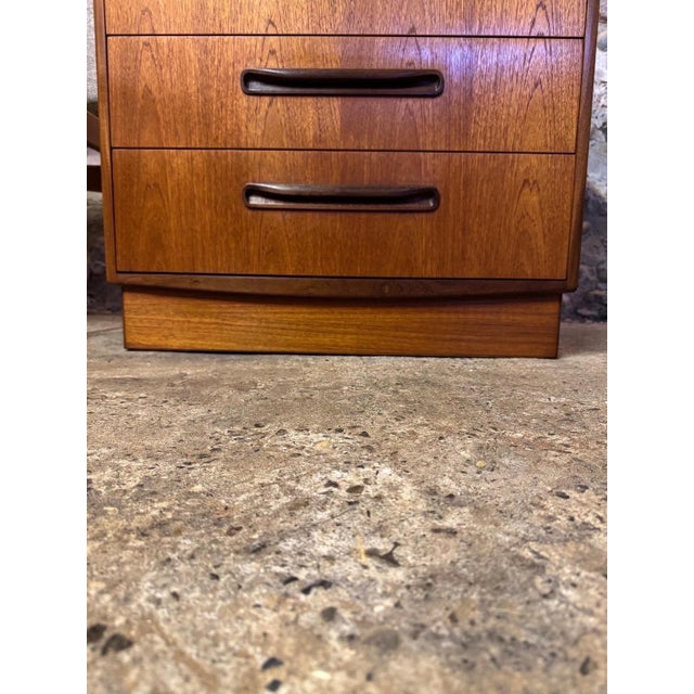 Brown Vintage Scandinavian Teak Chest of Drawers from G-Plan, 1960s For Sale - Image 8 of 18