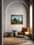 Rising by Derek Harrison | Oil on Linen of two figures with horses at dusk For Sale - Image 4 of 5