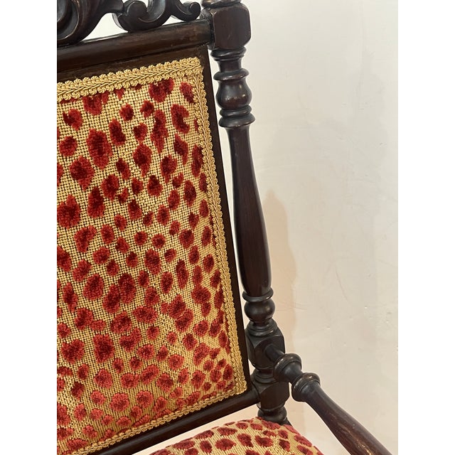 Wood Late 9Th. C. Napoleon III Child's Armchair For Sale - Image 7 of 14