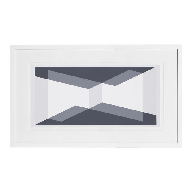 Josef Albers, Biconjugate: Vice Versa - P1, F10, I1 , Geometric Abstract Screenprint For Sale