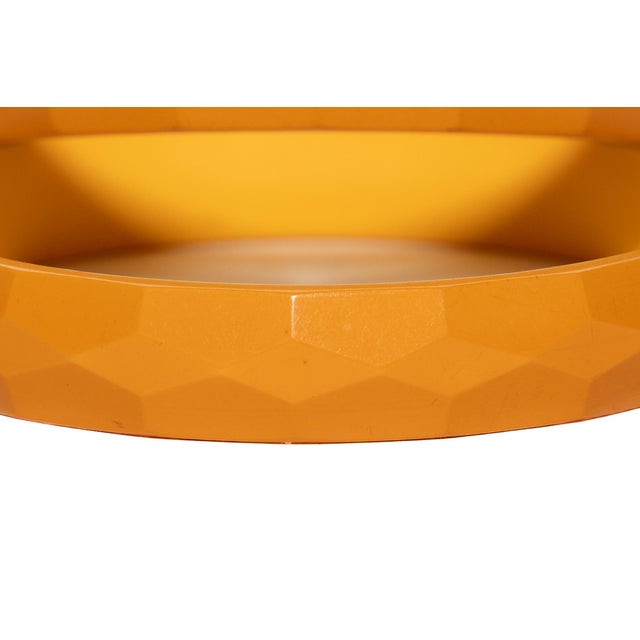 Vintage Art Deco Bakelite Diamond Faceted Bangle Bracelets, 1930's Set of 2 For Sale In Miami - Image 6 of 12