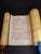 Antique 19th C Megillat Esther Parchment Scroll Ashkenazi Script Wood Roller For Sale - Image 11 of 17