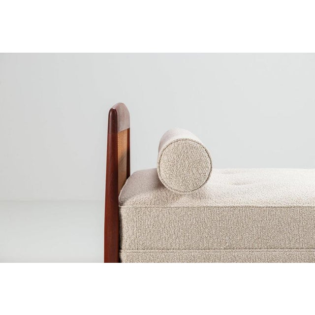 Scandinavian Daybed in Teak and Cane, Denmark, 1960 For Sale - Image 10 of 16