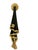 Dorothy Draper Pair Vintage Resin Dorothy Draper Style Trompe L’oeil Tassel and Drapery Wall Brackets For Sale - Image 4 of 12