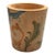 Vintage Hand-Painted Teak Wood Cachepot / Planter For Sale