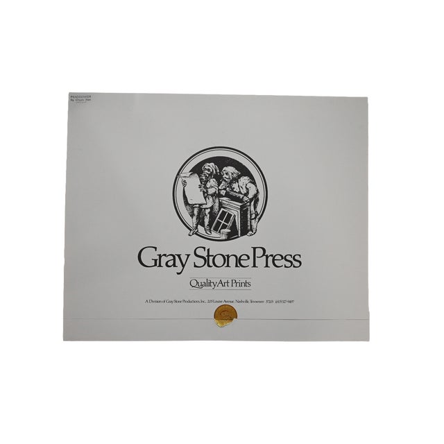 Chuck Ren "Peacemaker" Signed Limited Edition Lithograph, 1991 For Sale - Image 9 of 9