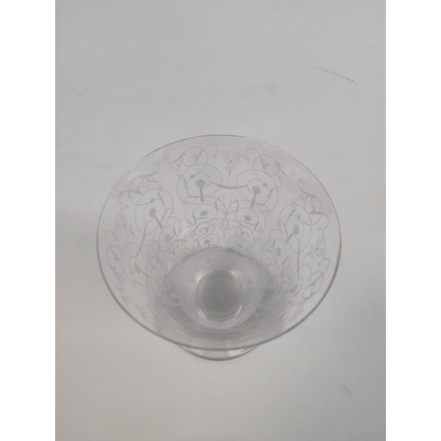 Baccarat Michelangelo Model Crystal Vase from Baccarat, 1920s For Sale - Image 4 of 8