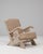Wood 20th Century French Oak Armchair With Upholstered Seat And Back For Sale - Image 7 of 18