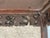 Small Chinese Hardwood Table With Hand Carved Apron. For Sale - Image 10 of 14
