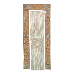 Antique Aubusson Door-Window Panel