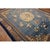 Wool Room Size Antique Medallion Chinese 1880s Knotted Rectangle Blue Peking Rug For Sale In New York - Image 6 of 9