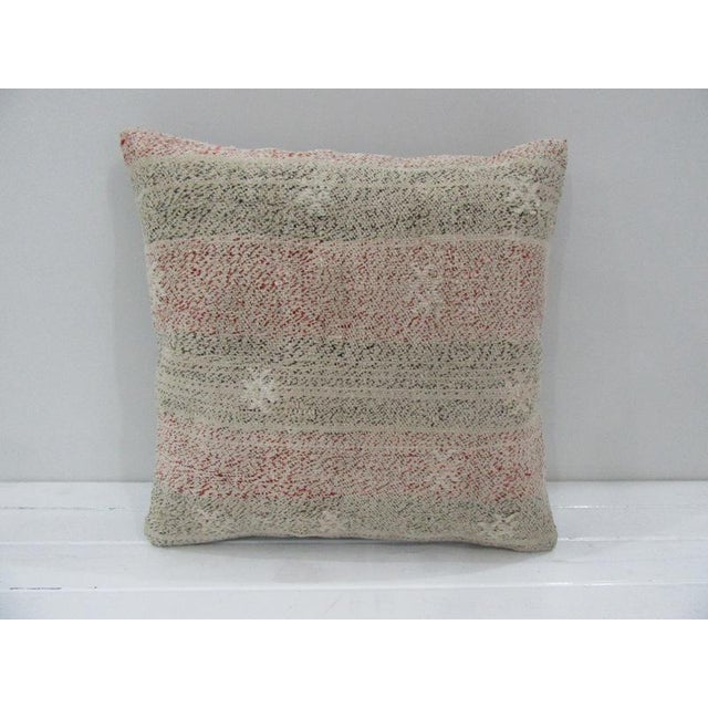 Handmade Kilim Pillow For Sale - Image 4 of 4