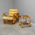 Mid 20th Century Set of Bamboo and Rattan Chair and Ottoman by Paul Frankl, USA, 1960s For Sale - Image 5 of 14