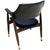 Mid-Century Modern Sculptural Walnut Barrel Back Armchair W/ Brass Accents For Sale In Los Angeles - Image 6 of 6