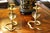Vintage Pair of Brass Cobra Snake MCM Candlesticks For Sale In Dallas - Image 6 of 8