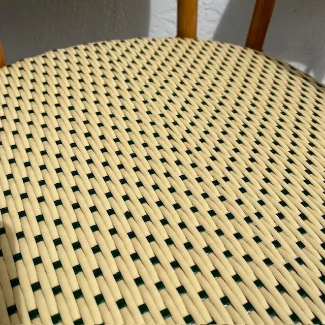 1970s Vintage Maison Louis Drucker Matignon Bistro Chairs - a Pair For Sale - Image 9 of 11