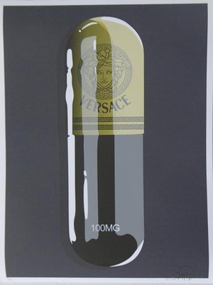 Denial, Versace, 2019, Lithograph