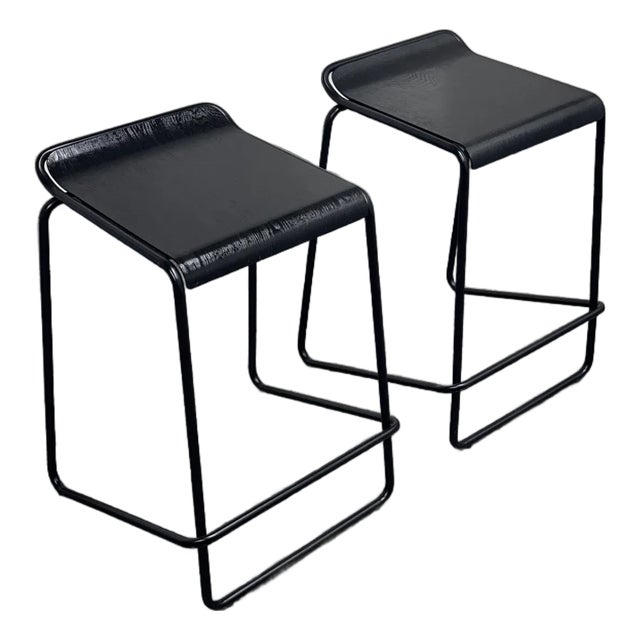 Blu Dot Ready Counter Stools, Pair For Sale