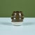 Ribbed Stoneware Vessel with Two-tone Glaze For Sale - Image 4 of 11