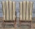 Brown Mid 20th Century Share Pair of Kittinger Williamsburg Mahogany Martha Washington Arm Chair Cw13 Silk For Sale - Image 8 of 10