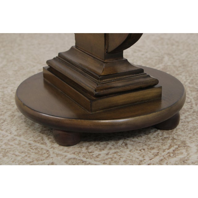 Round Regency Style Occasional End Table For Sale - Image 9 of 12
