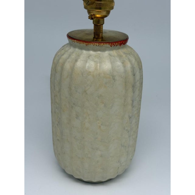 Art Deco Ceramic Table Lamp from Upsala-Ekeby, 1940s For Sale - Image 6 of 12