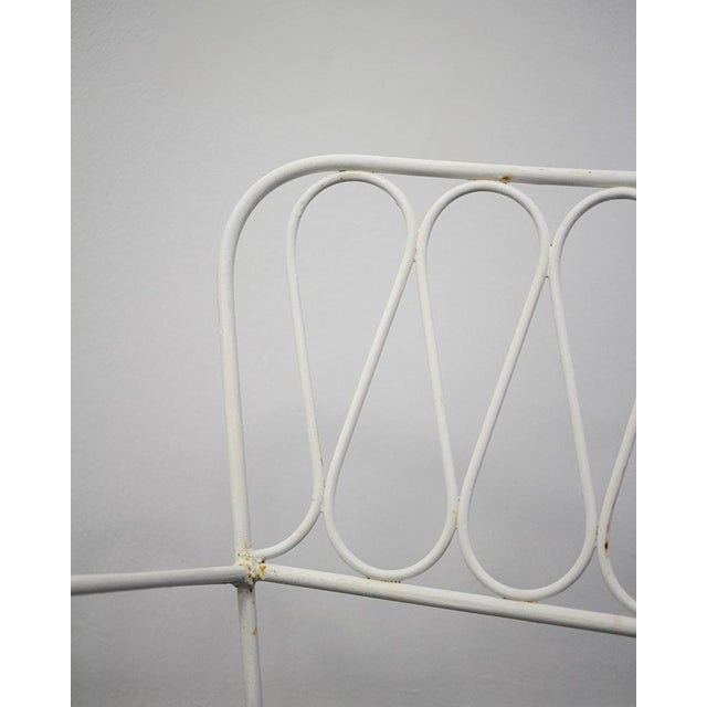 Vintage French Iron Chair, 1960s For Sale - Image 3 of 5