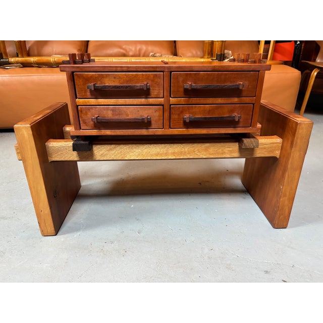 Wood Birdie Miller Raised Artisan Jewelry Box For Sale - Image 7 of 12