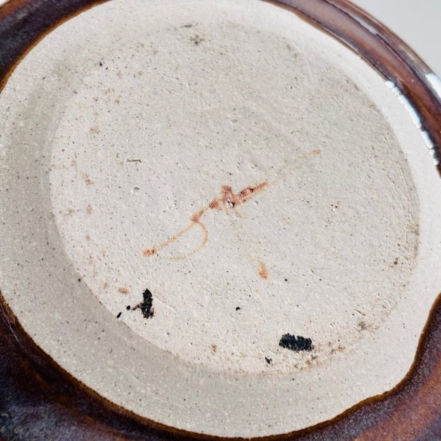 Vintage Studio Pottery Candle Holder For Sale - Image 12 of 12