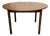 Vintage Teak Table with One Extension, 1970s For Sale