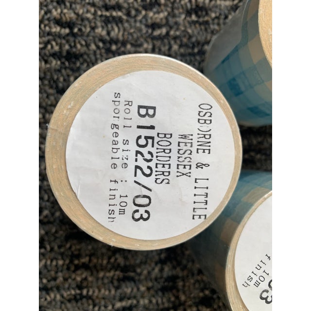 Osborne & Little Osbourne & Little Wessex Border with Spongeable Finish For Sale - Image 4 of 6