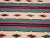Vintage American Southwestern Kilim, Handwoven Wool, Stripe Pattern, Ivory & Green, 4’ X 8’ For Sale In Chicago - Image 6 of 12