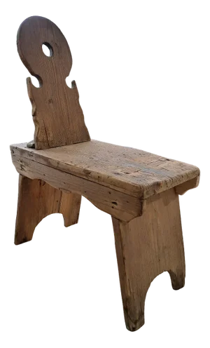Rustic Fir Stool Bench