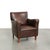 Vintage Sheepskin Armchair with Fixed Seat Cushion For Sale - Image 13 of 13