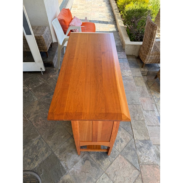 Simply Amish Aspen Large Open Sideboard For Sale In San Francisco - Image 6 of 13